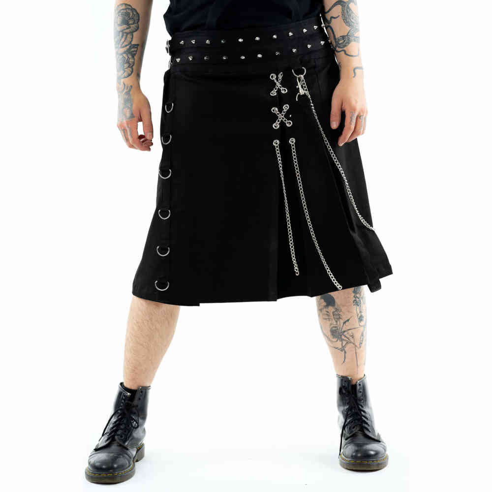Chemical Black - Elian Kilt - Zwart
